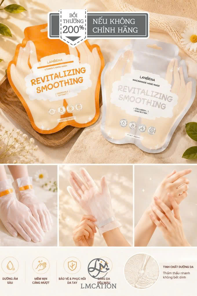 Hand & Foot Care Masks – Brightening, Smoothing & Anti-Dryness