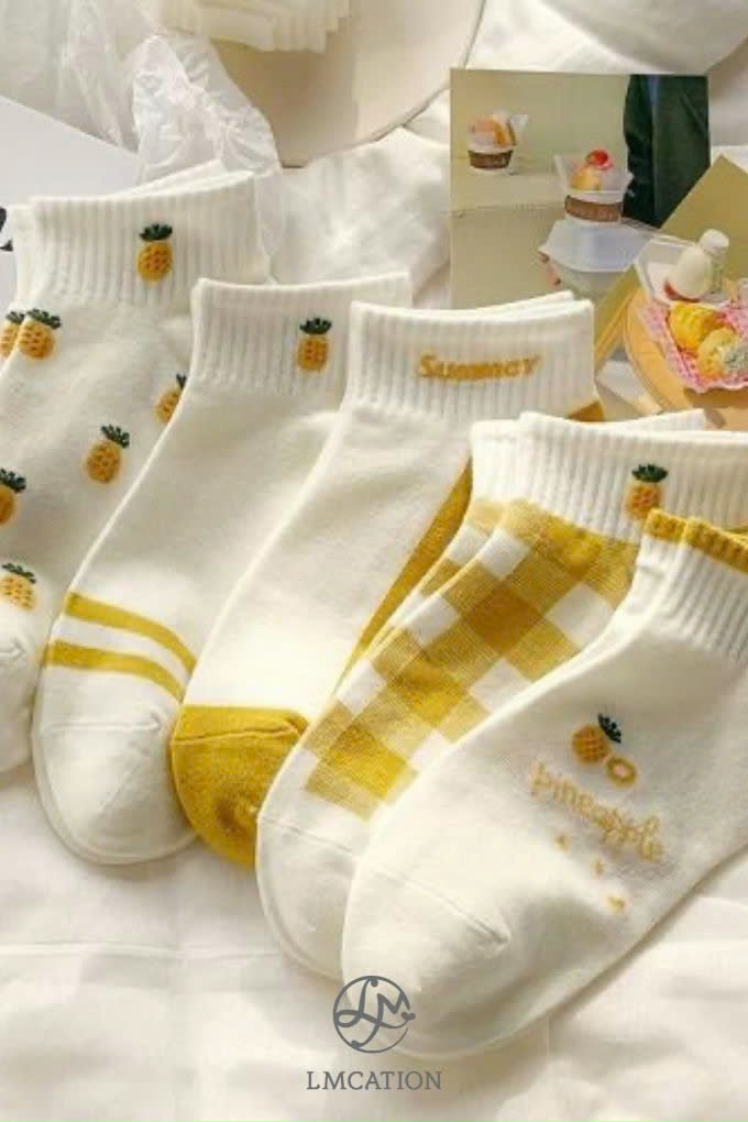 LMcation Ankle Socks