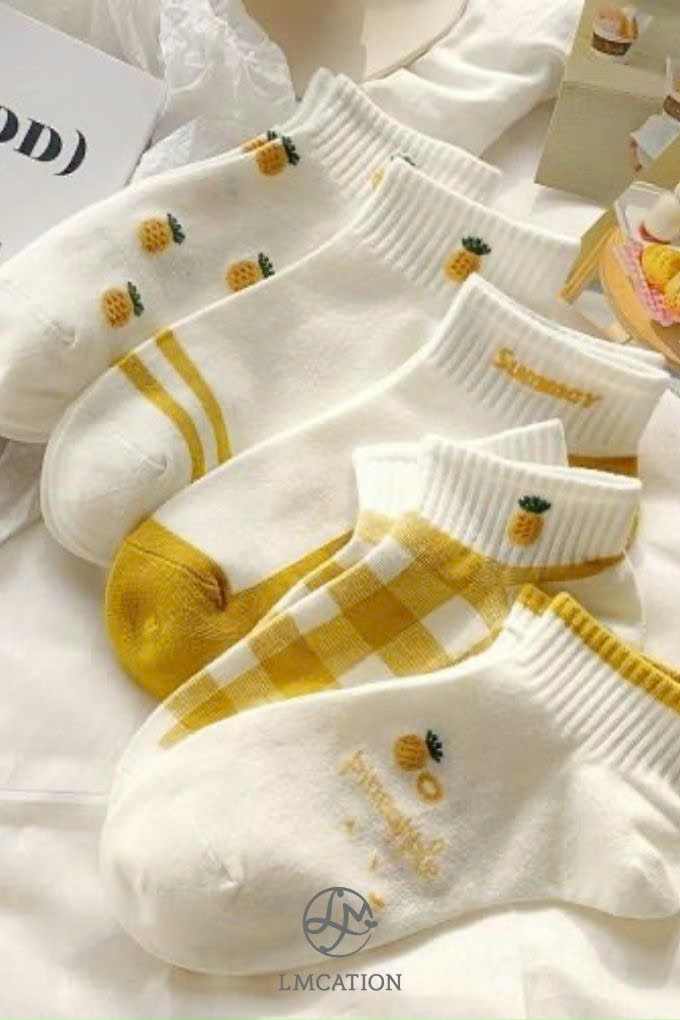  LMcation Ankle Socks