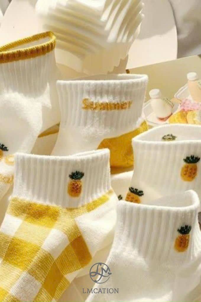  LMcation Ankle Socks