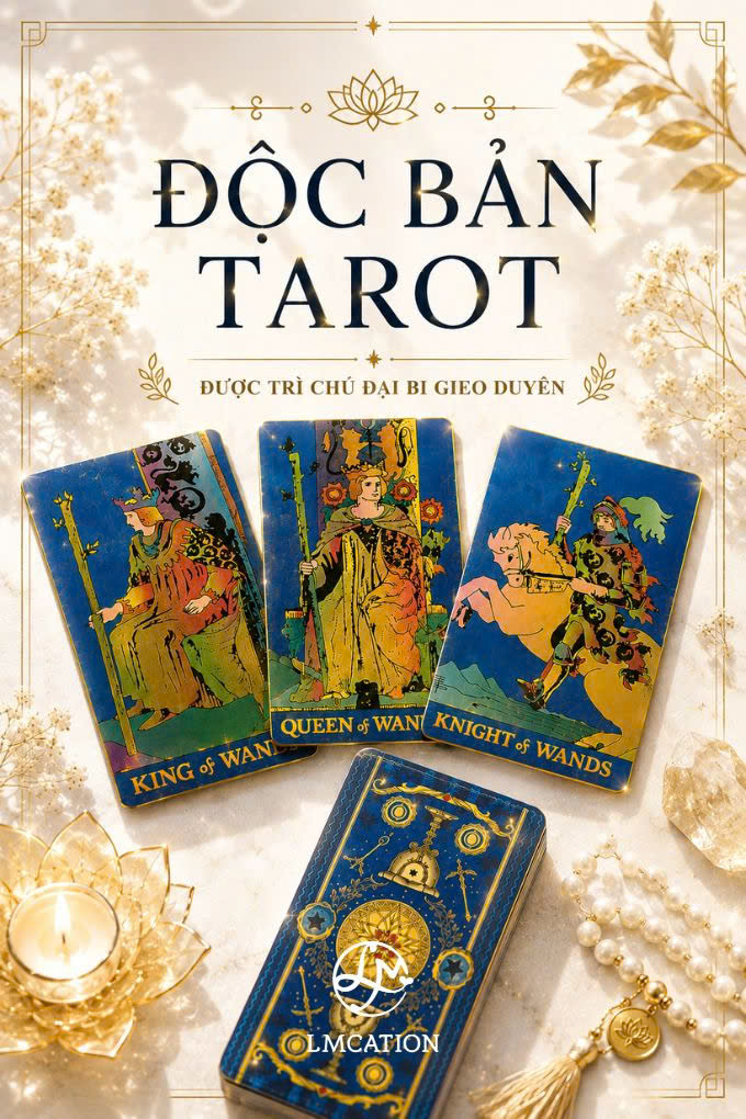 Unique Aquamarine Tarot Deck 