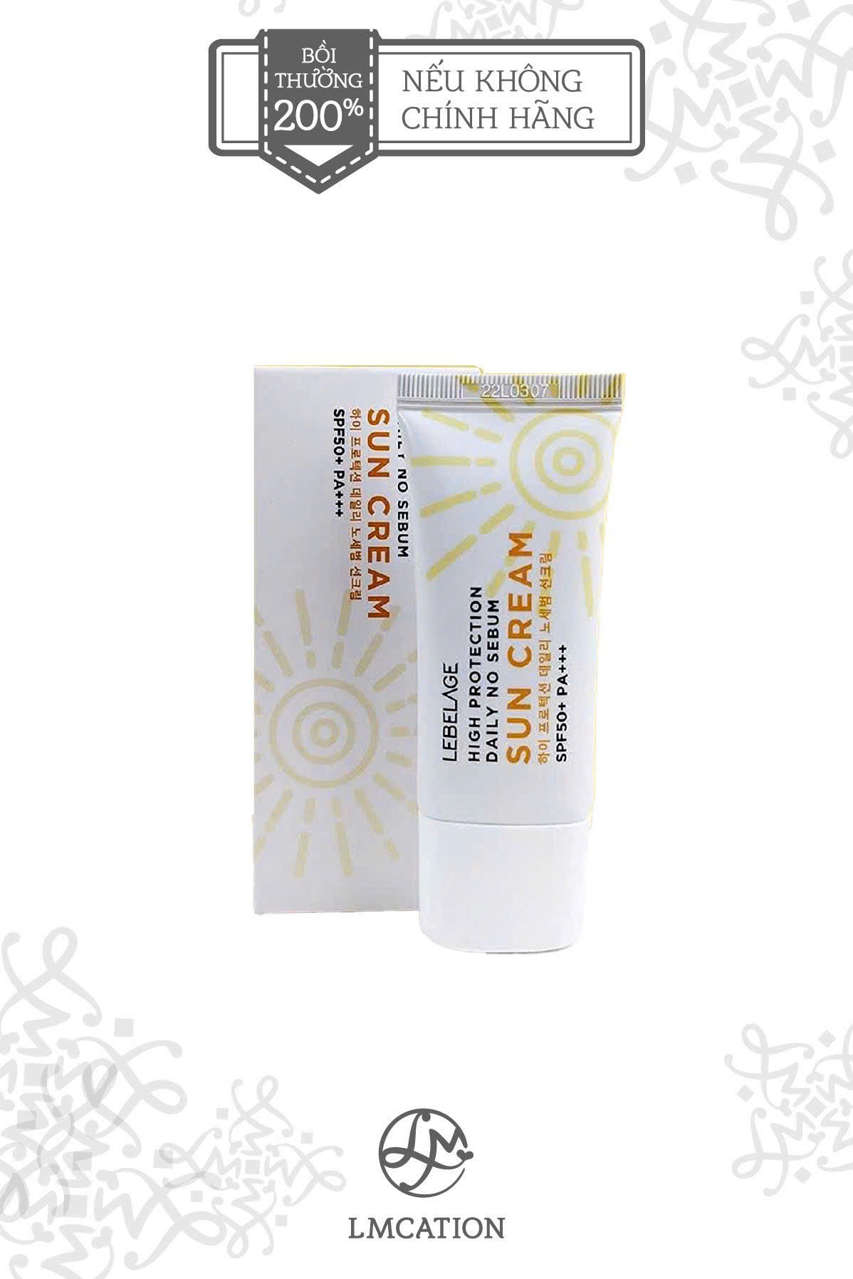 Premium Vegan Sunscreen SPF 50+.Authentic Korean Skincare