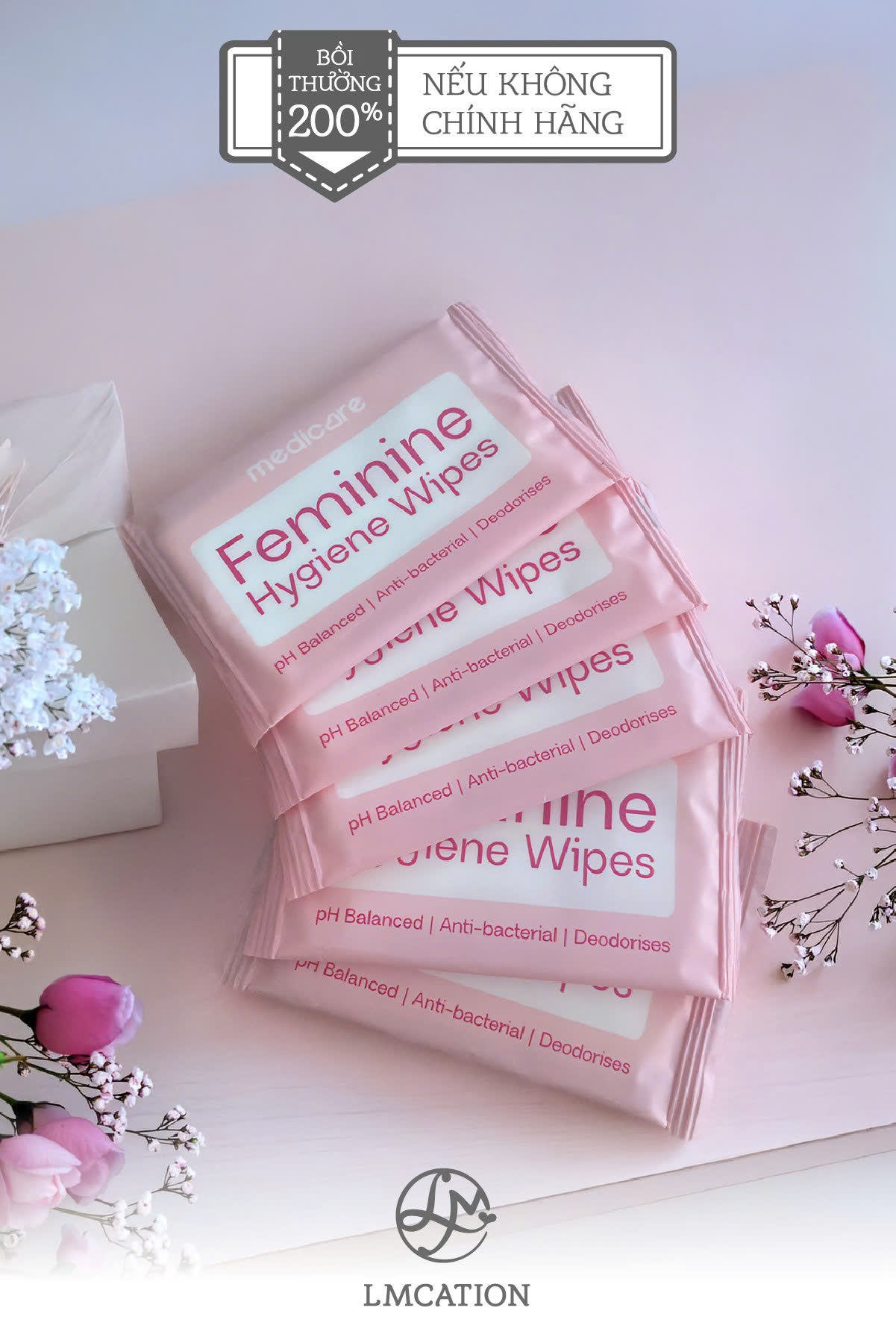Feminine Hygiene Wet Wipes