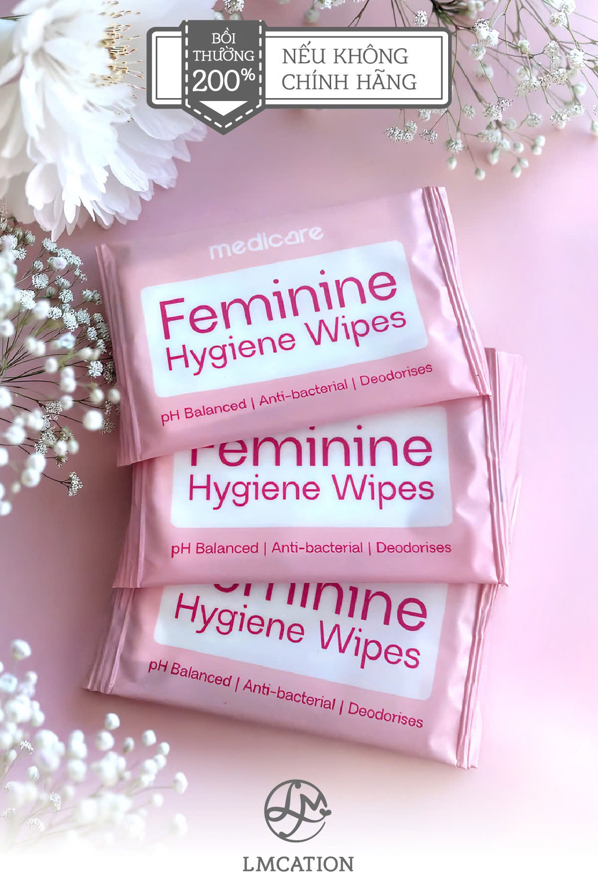 Feminine Hygiene Wet Wipes