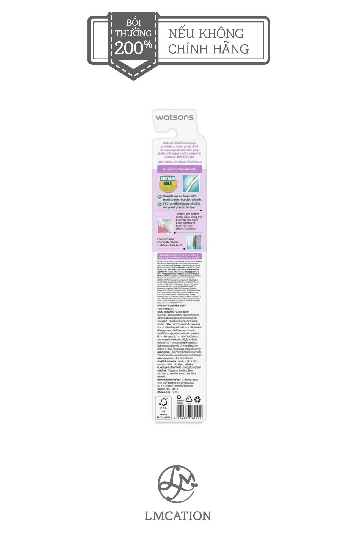 Bàn Chải Đánh Răng Siêu Sạch Giảm Viêm Nướu