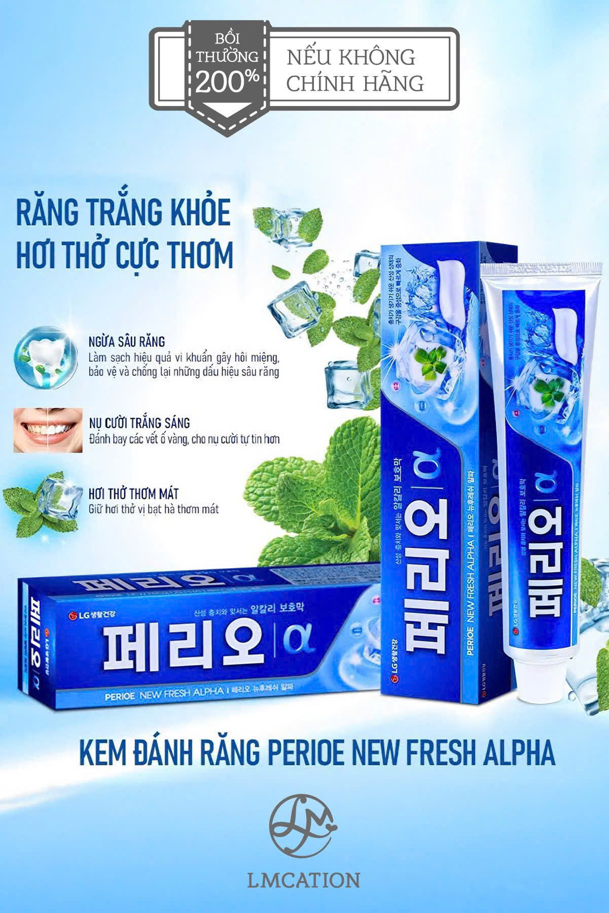 Kem Đánh Răng & Bột Đánh Răng Tẩy Trắng cao cấp