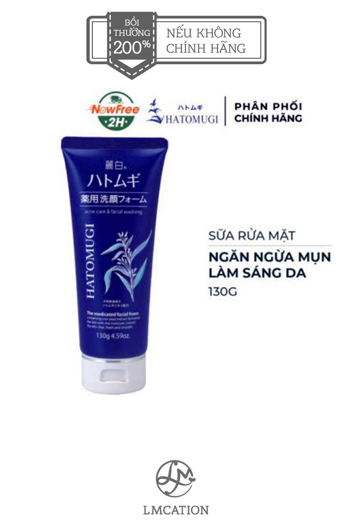 Sữa Rửa Mặt cao cấp Nhật Bản sáng da, làm sạch sâu, trị mụn & dưỡng ẩm