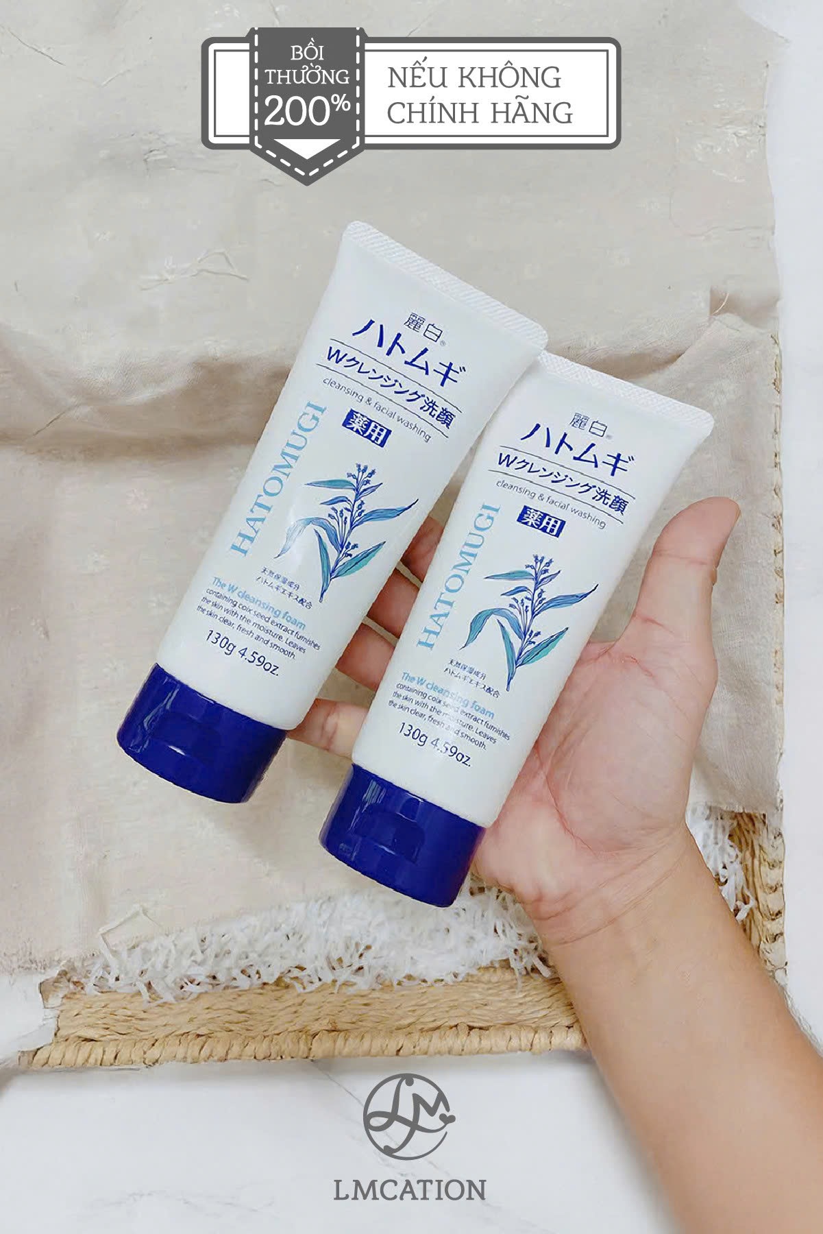 Sữa Rửa Mặt cao cấp Nhật Bản sáng da, làm sạch sâu, trị mụn & dưỡng ẩm