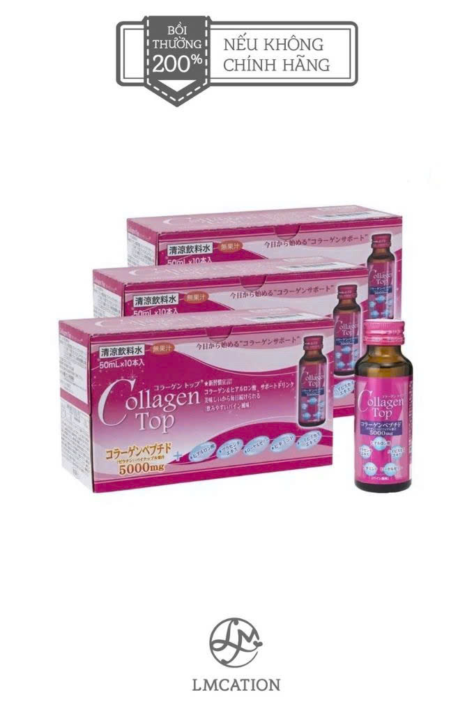Bộ 10 chai collagen Nhật Bản 10.000mg