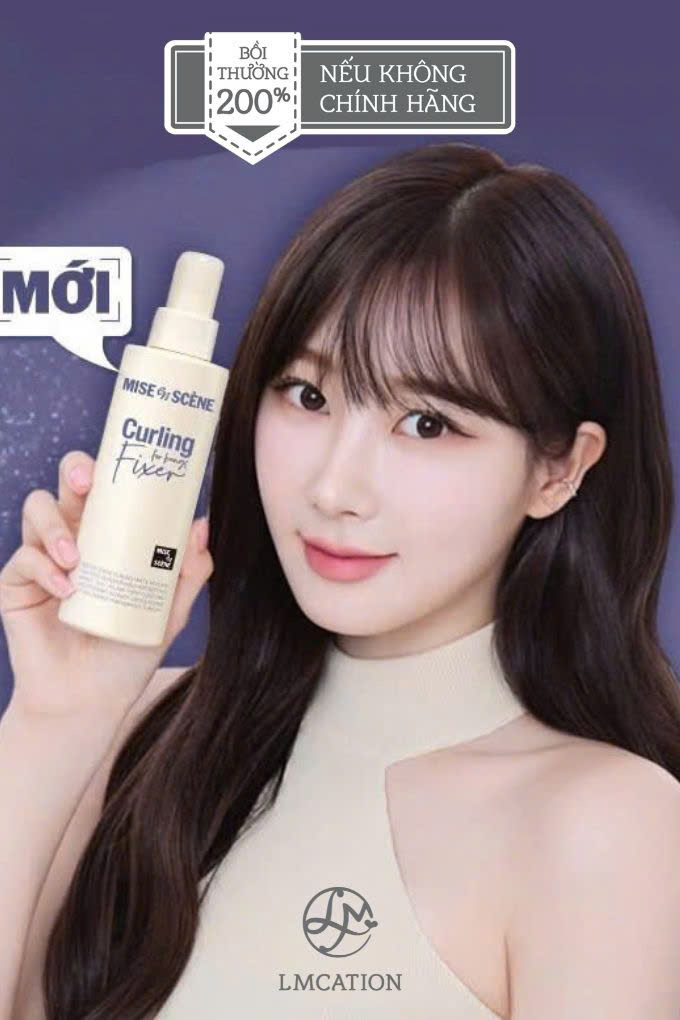 Kem dưỡng & tạo kiểu tóc xoăn tự nhiên, chính hãng Hàn Quốc 