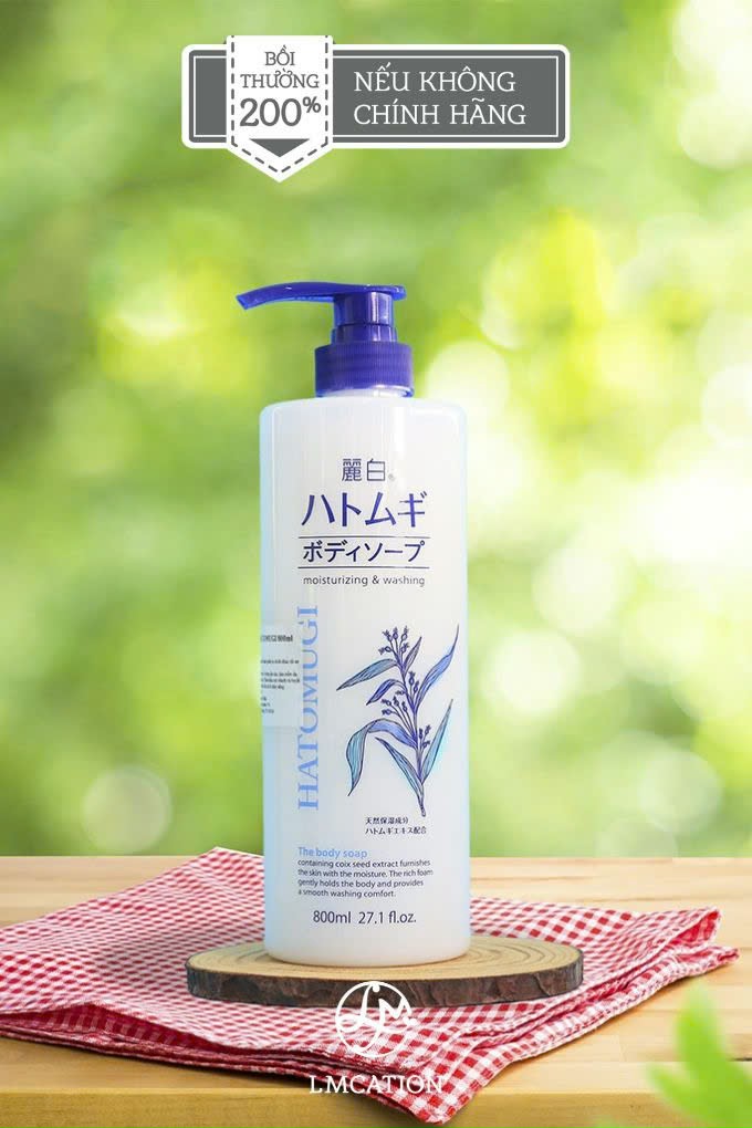 Authentic Japanese brightening body wash