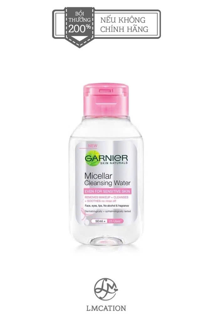 Nước tẩy trang mini làm sạch sâu cho da nhạy cảm