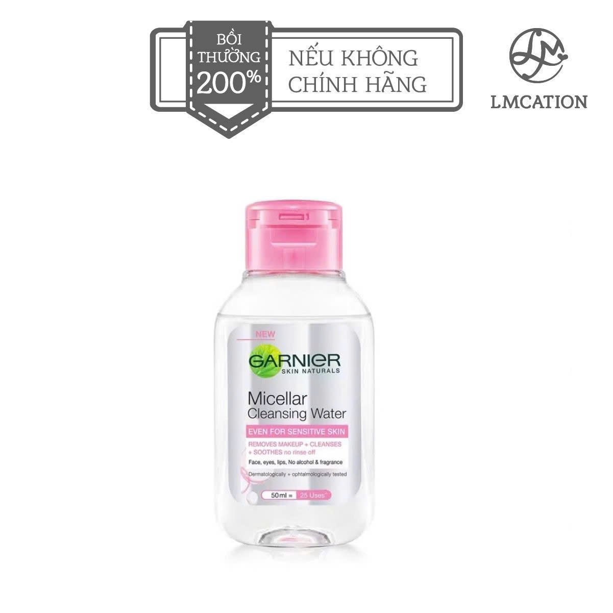 Mini deep-cleansing micellar water for sensitive skin
