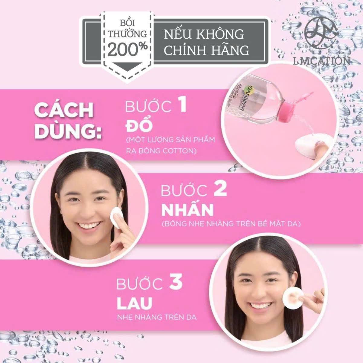 Mini deep-cleansing micellar water for sensitive skin