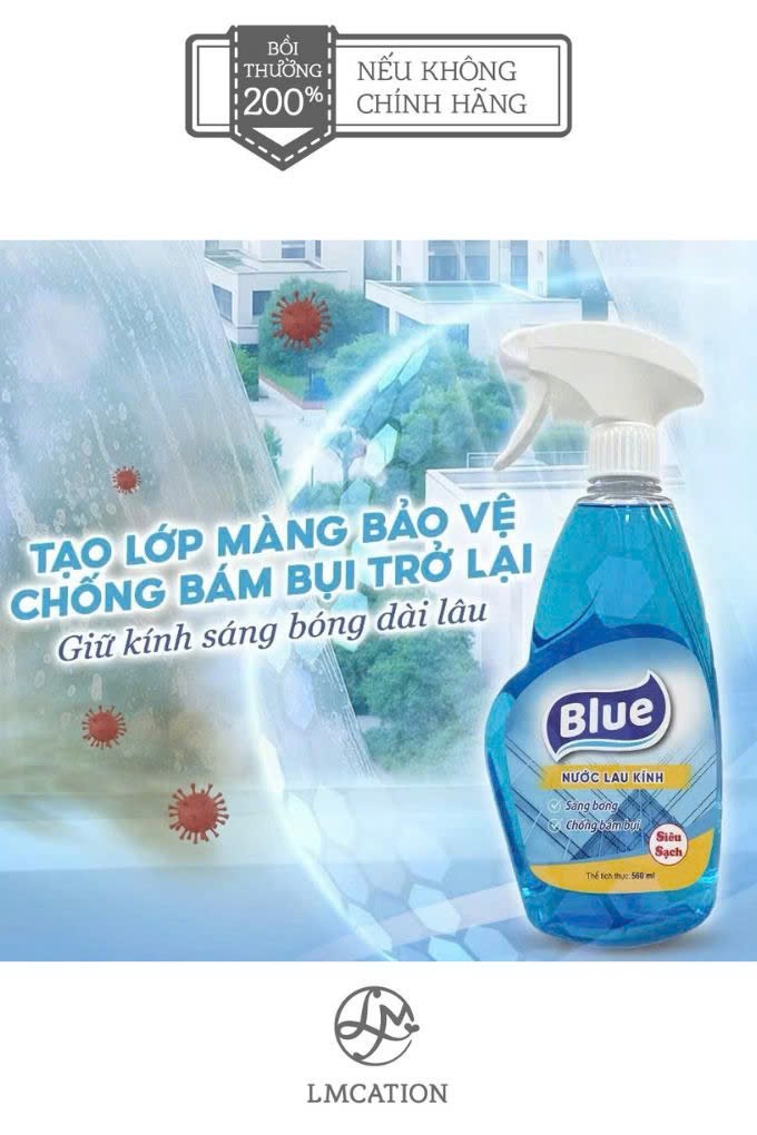 Nước lau kính đa năng kháng khuẩn