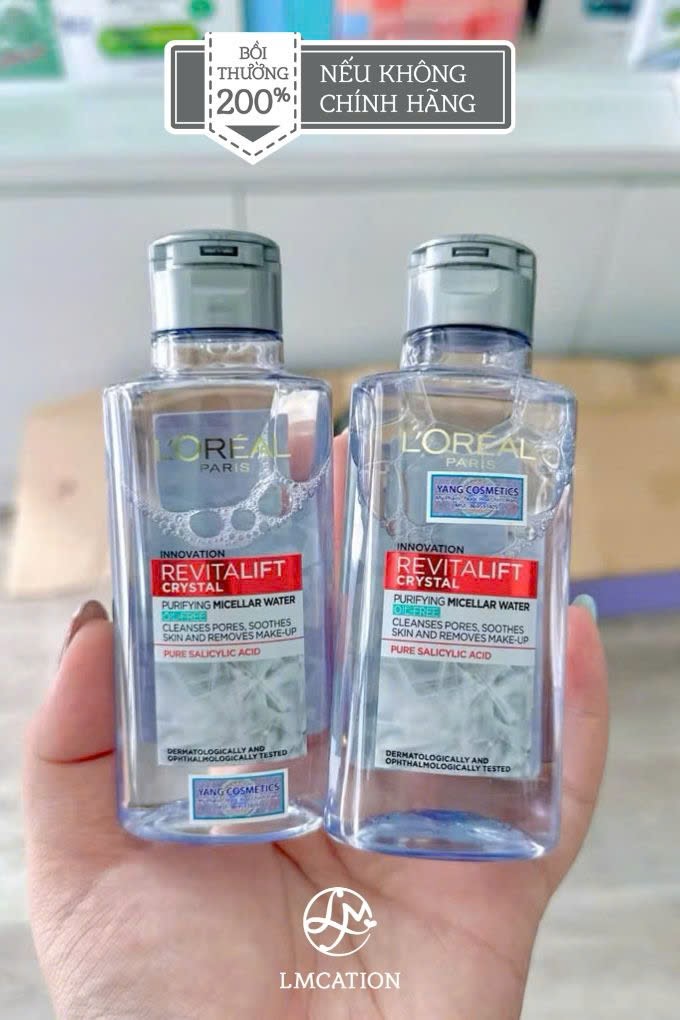 Nước tẩy trang mini làm sạch sâu cho da nhạy cảm