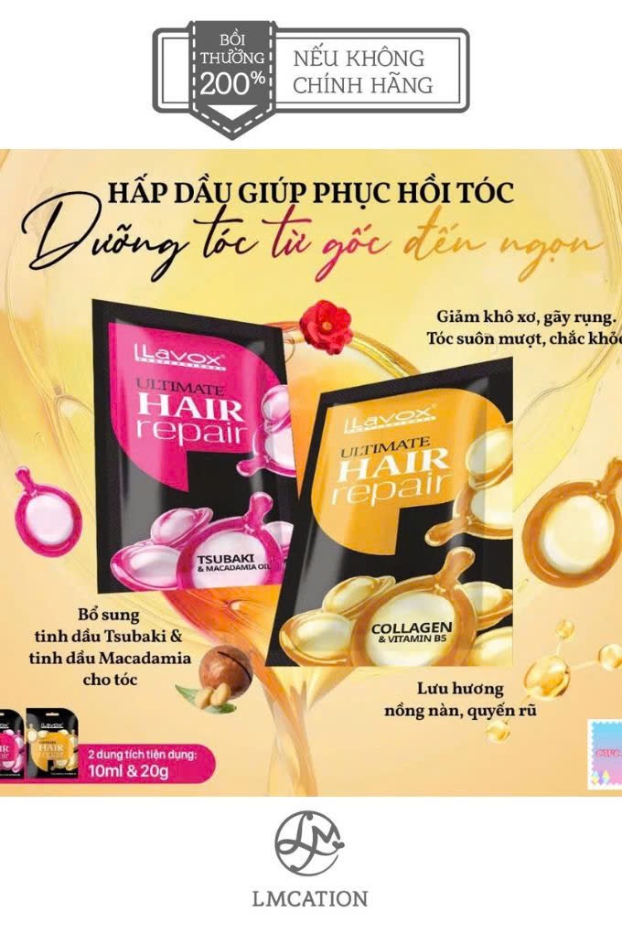 Deep repairing hair mask for soft, smooth hair