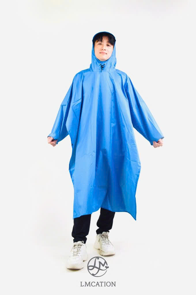LMcation Transparent Thin Silk Raincoat