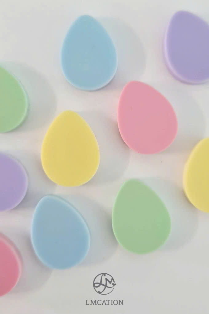 Mút tán kem nền/ phấn nước tròn LMcation 
