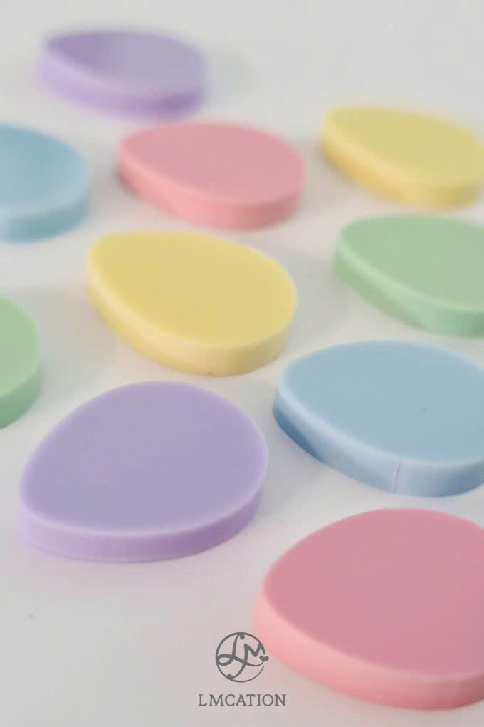 Mút tán kem nền/ phấn nước tròn LMcation 