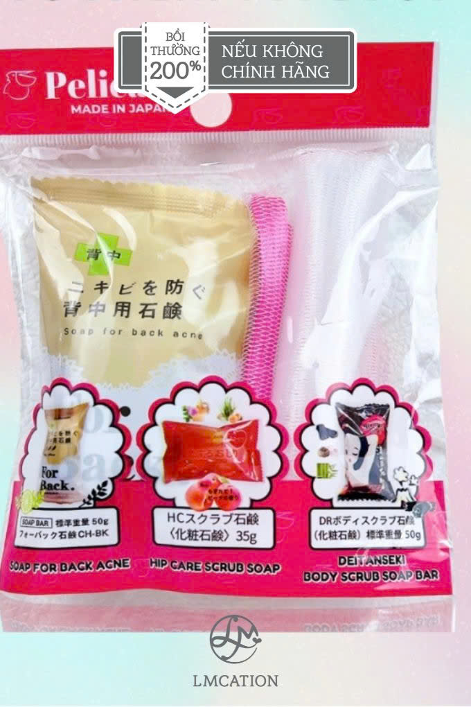 Premium Japanese soap for underarm and buttock dark spots & back acne