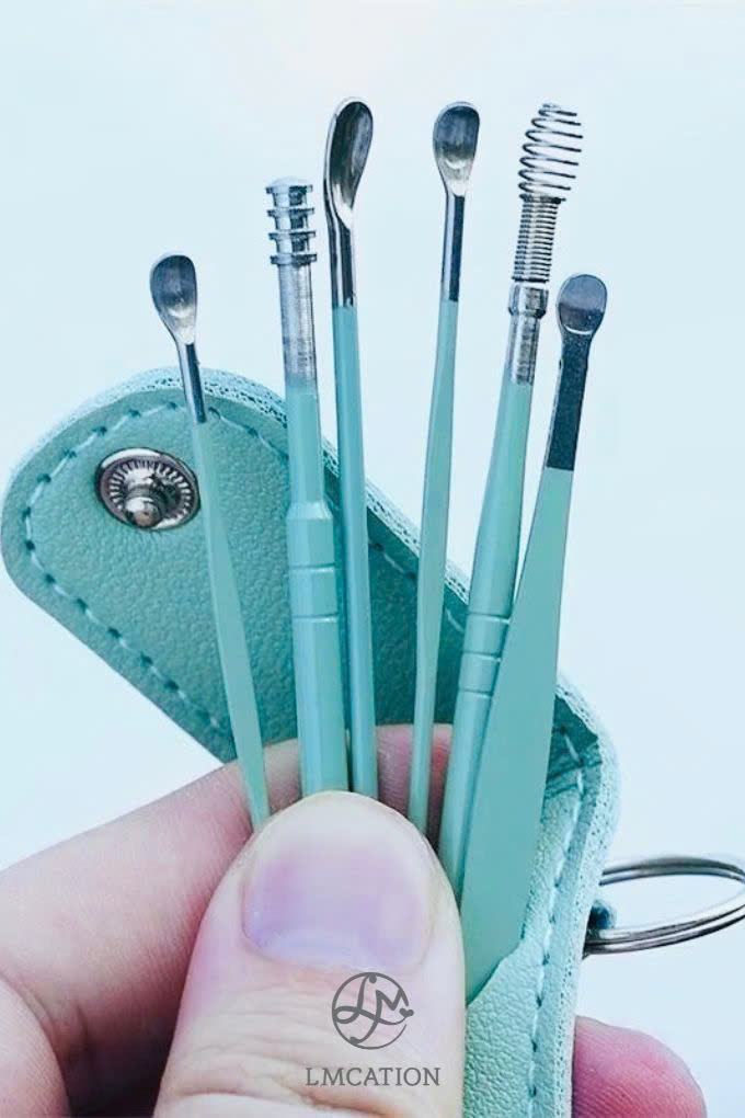 6-Piece Ear Cleaning Tool Set – Safe & Convenient Ear Care