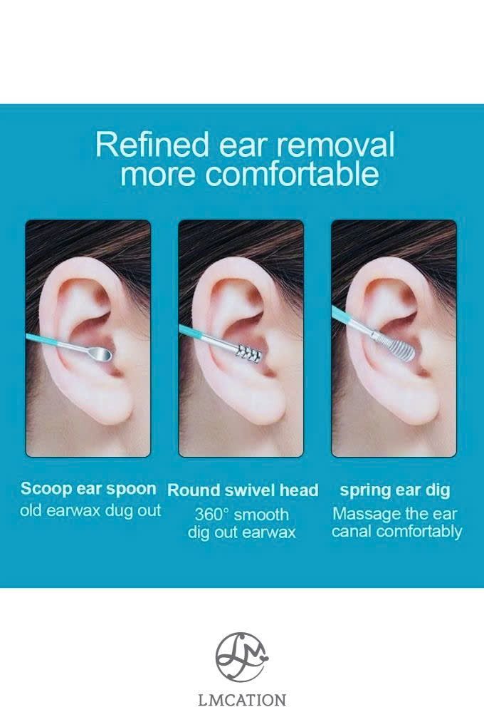 6-Piece Ear Cleaning Tool Set – Safe & Convenient Ear Care