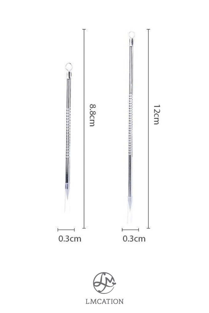 2-Piece Acne Extractor Set. Spa-Quality Extraction at Home