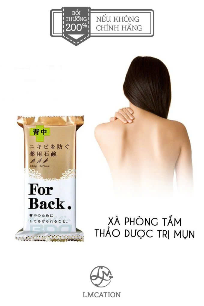 Xà Phòng Trị Thâm Nách & Thâm Mông & Mụn Lưng cao cấp Nhật Bản