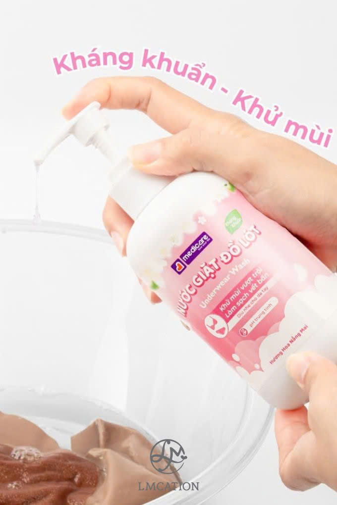 Nước Giặt Đồ Lót Kháng Khuẩn – Sạch Dịu Nhẹ, Bảo Vệ Vùng Nhạy Cảm