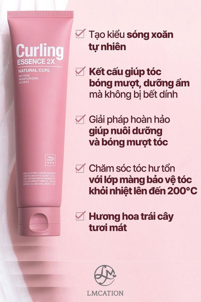 Authentic Korean curl care & styling cream for natural curls