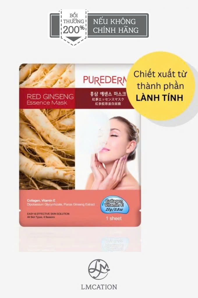 Mặt Nạ Dưỡng Da Chiết Xuất Thực Vật. Chính hãng Hàn Quốc. 