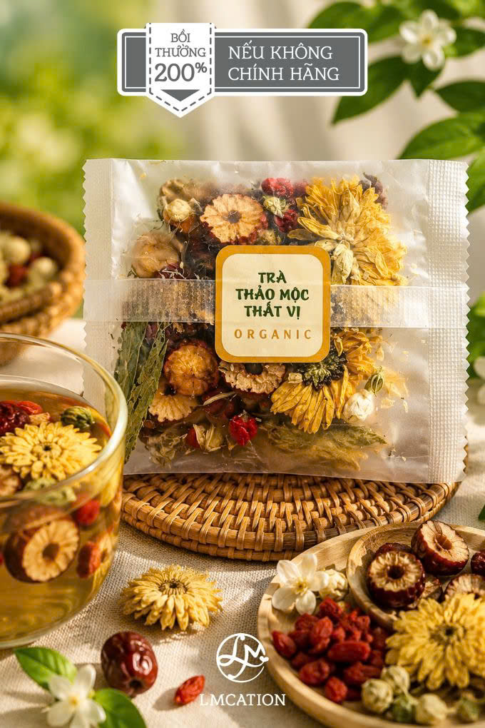 Trà thảo mộc dưỡng nhan & thanh lọc cơ thể