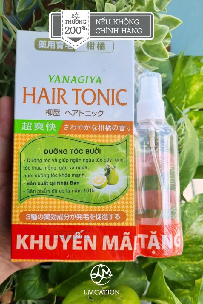Dưỡng Tóc Nhật Bản – Giảm Rụng Tóc, Kích Thích Mọc Tóc, Thơm Mát Da Đầu