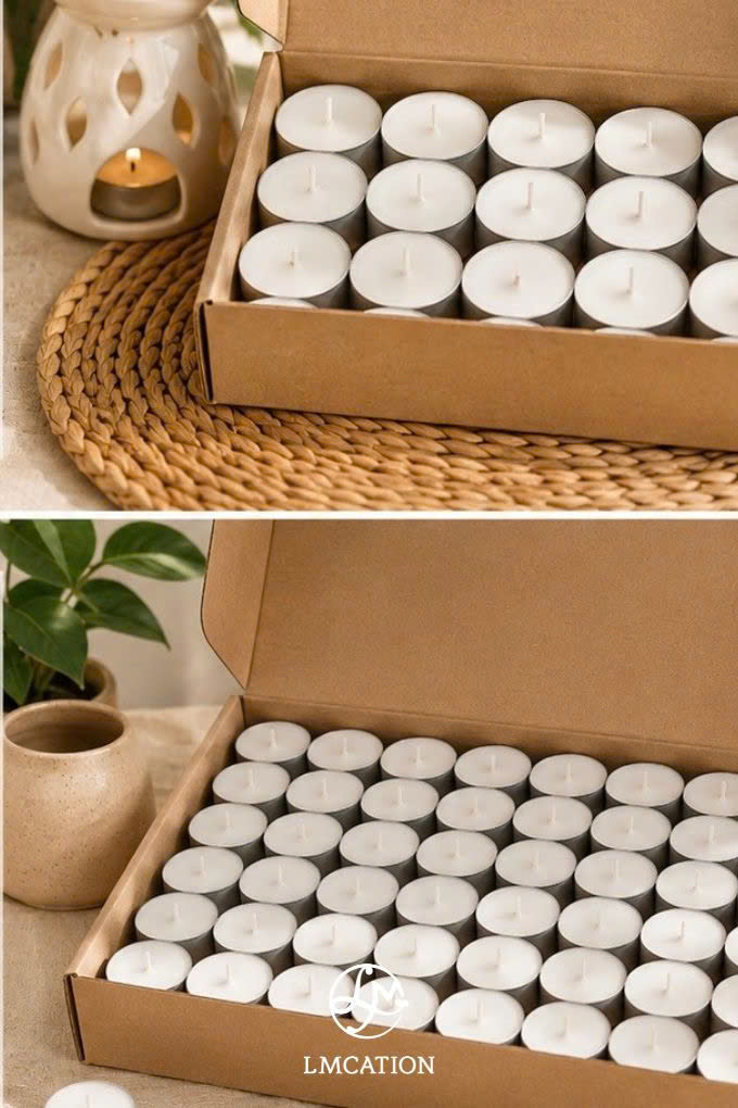 Nến tealight kháng khuẩn làm sạch không gian sống