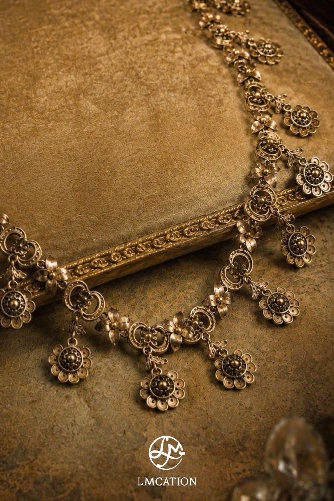Unique piece royal antique necklace – a mark of time & protective energy