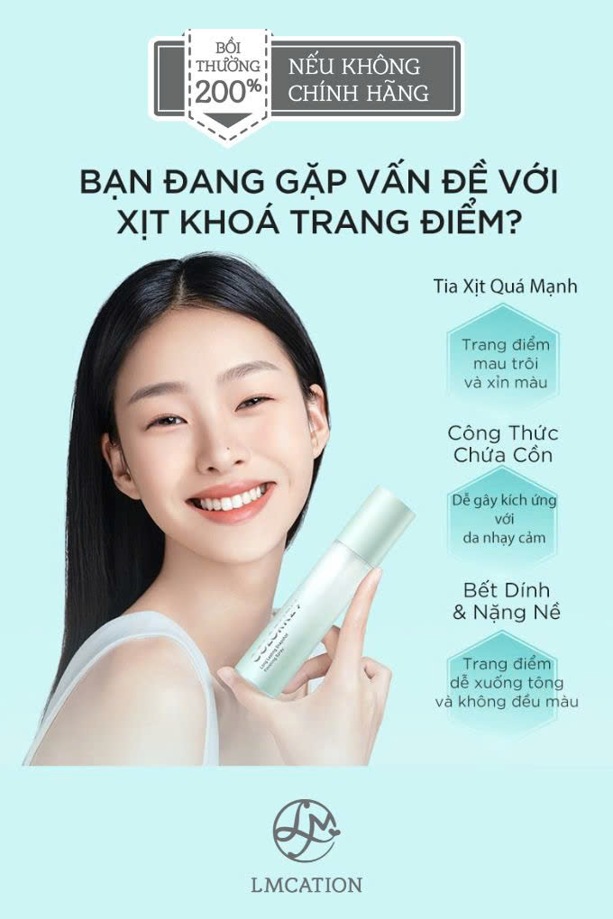 Makeup setting spray that hydrates, controls oil, and smooths the skin