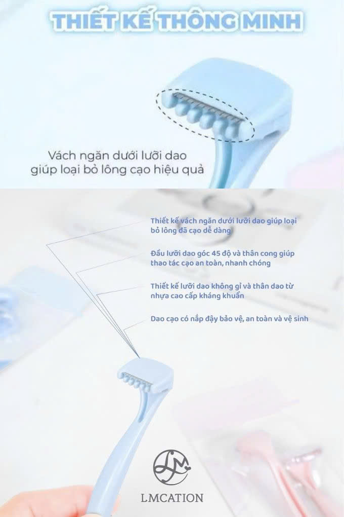 Combo 2 dao cạo mini đa năng