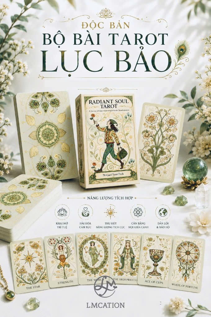 Unique Emerald Tarot Deck