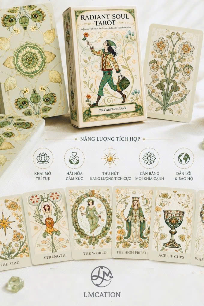 Unique Emerald Tarot Deck
