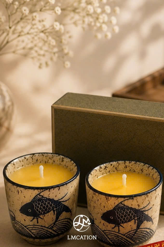 Pair of Uyên Duyên Candles & Wish String – Limited Edition