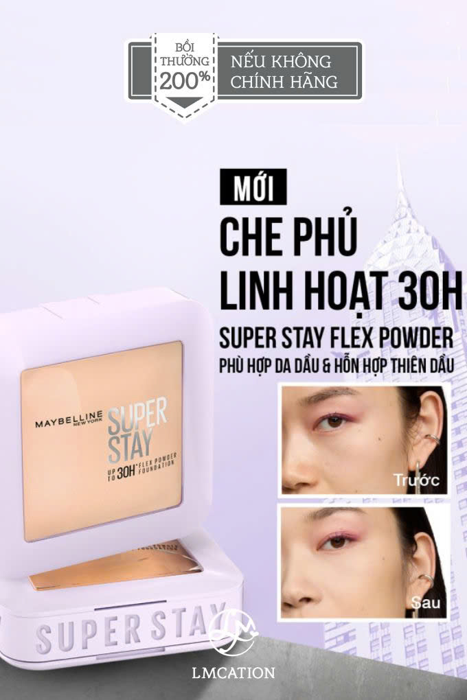 Maybelline Super Stay 30H Long-Lasting Foundation – Authentic USA Product