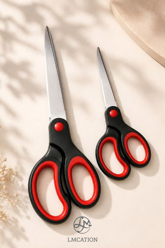 Bộ 2 kéo thép không gỉ đa năng (size lớn & nhỏ)