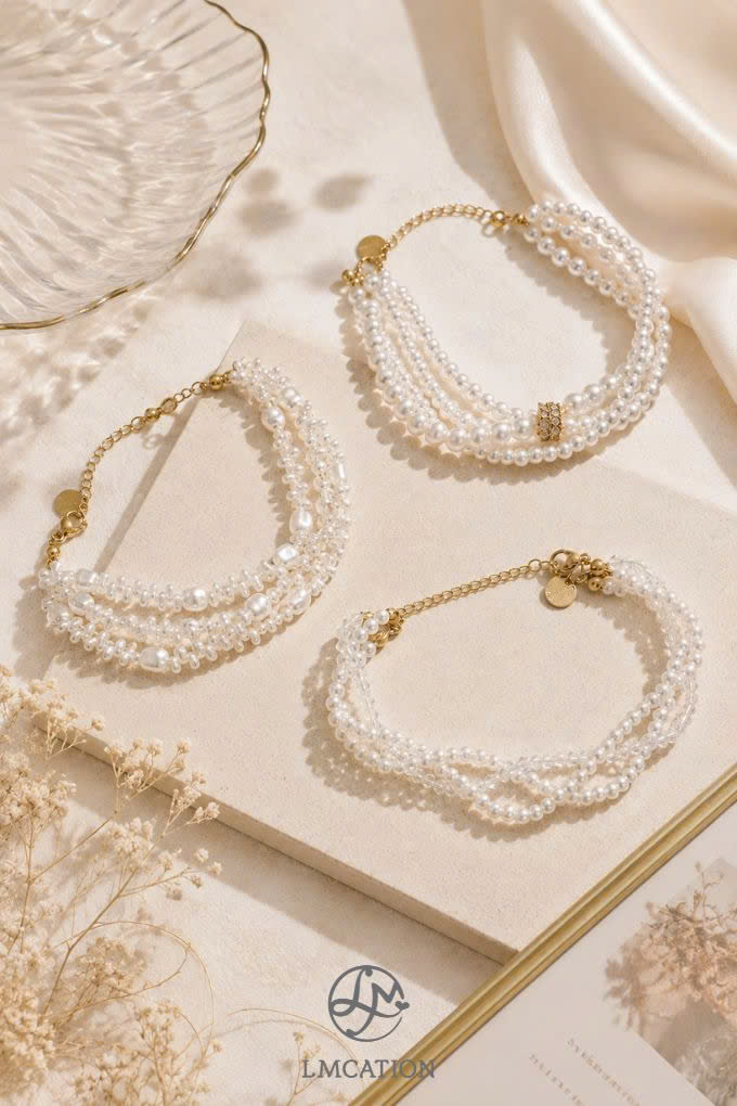 LMcation Random Pearl Bracelet