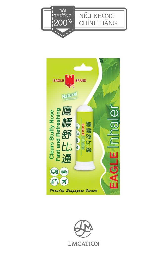 Ống hít thông mũi bạc hà