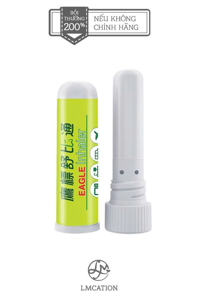Ống hít thông mũi bạc hà