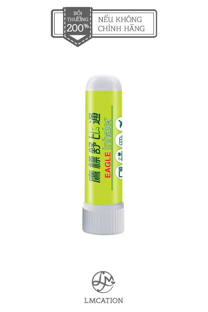Ống hít thông mũi bạc hà