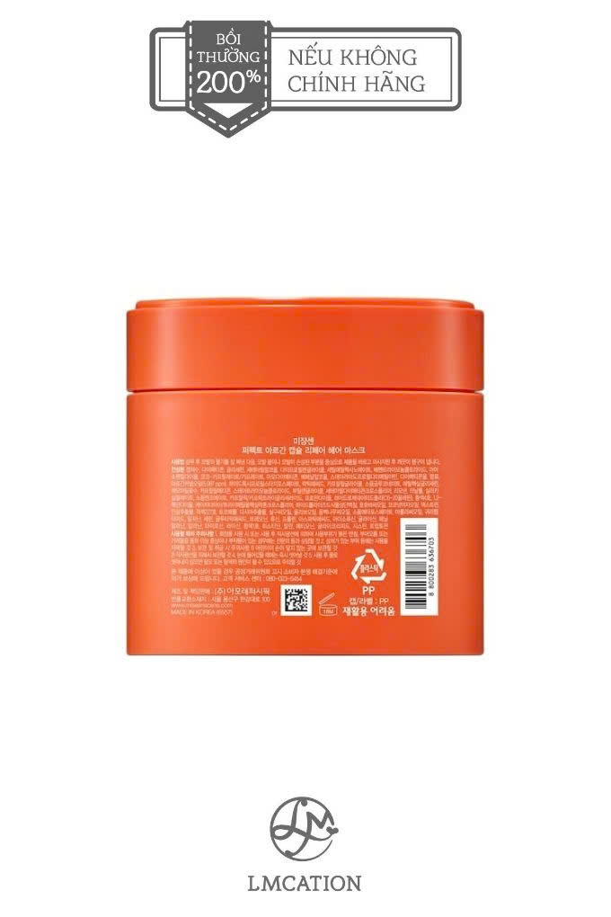 Kem ủ tóc giúp phục hồi và giảm hư tổn chính hãng Hàn Quốc