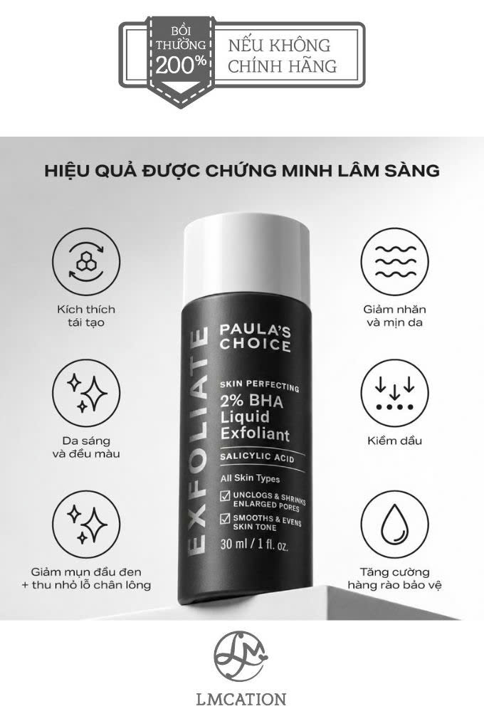 Deep Exfoliating Liquid – Helps Treat Blemishes & Control Excess Oil, Authentic U.S. Product